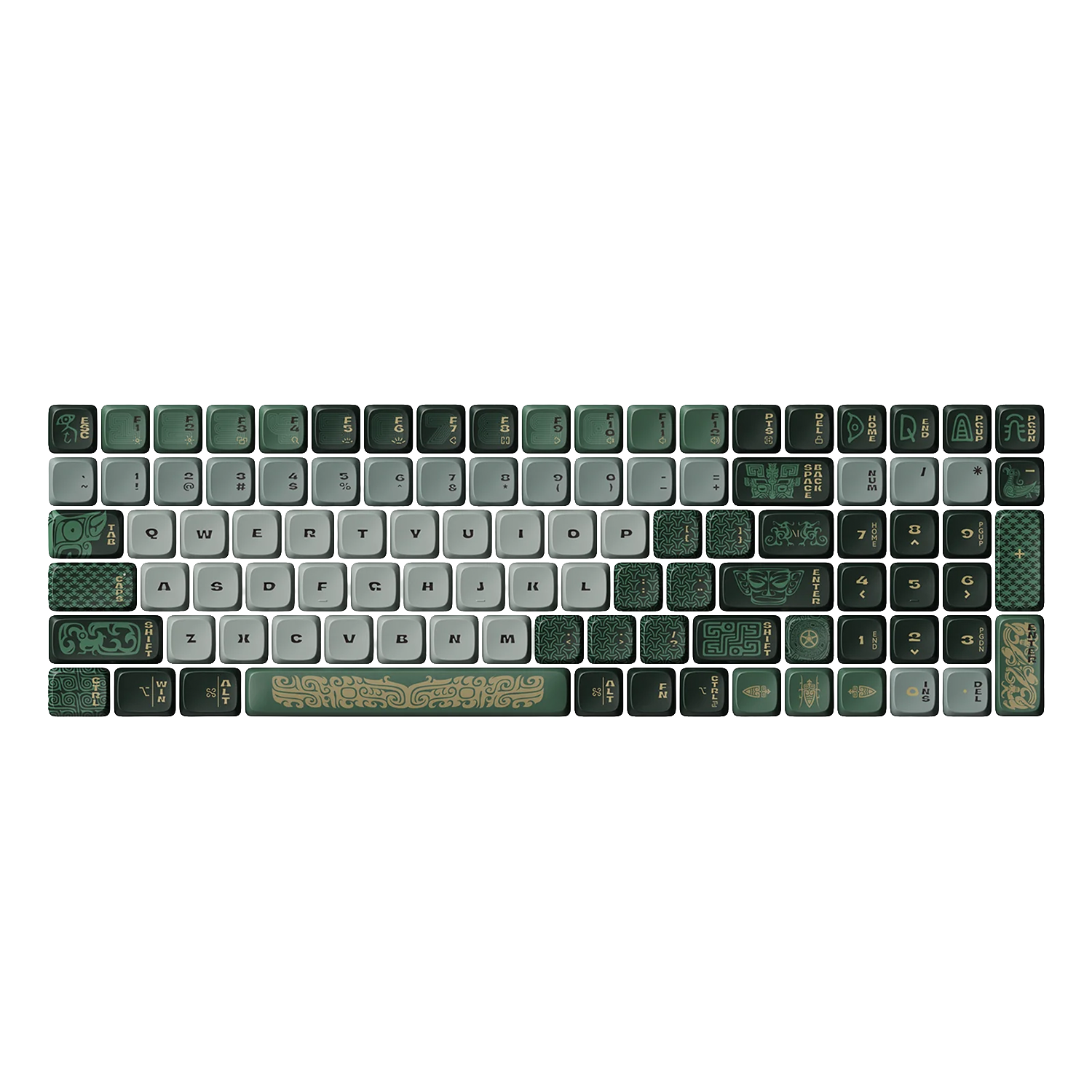 Lofree Bronze PBT Tuş Takımı