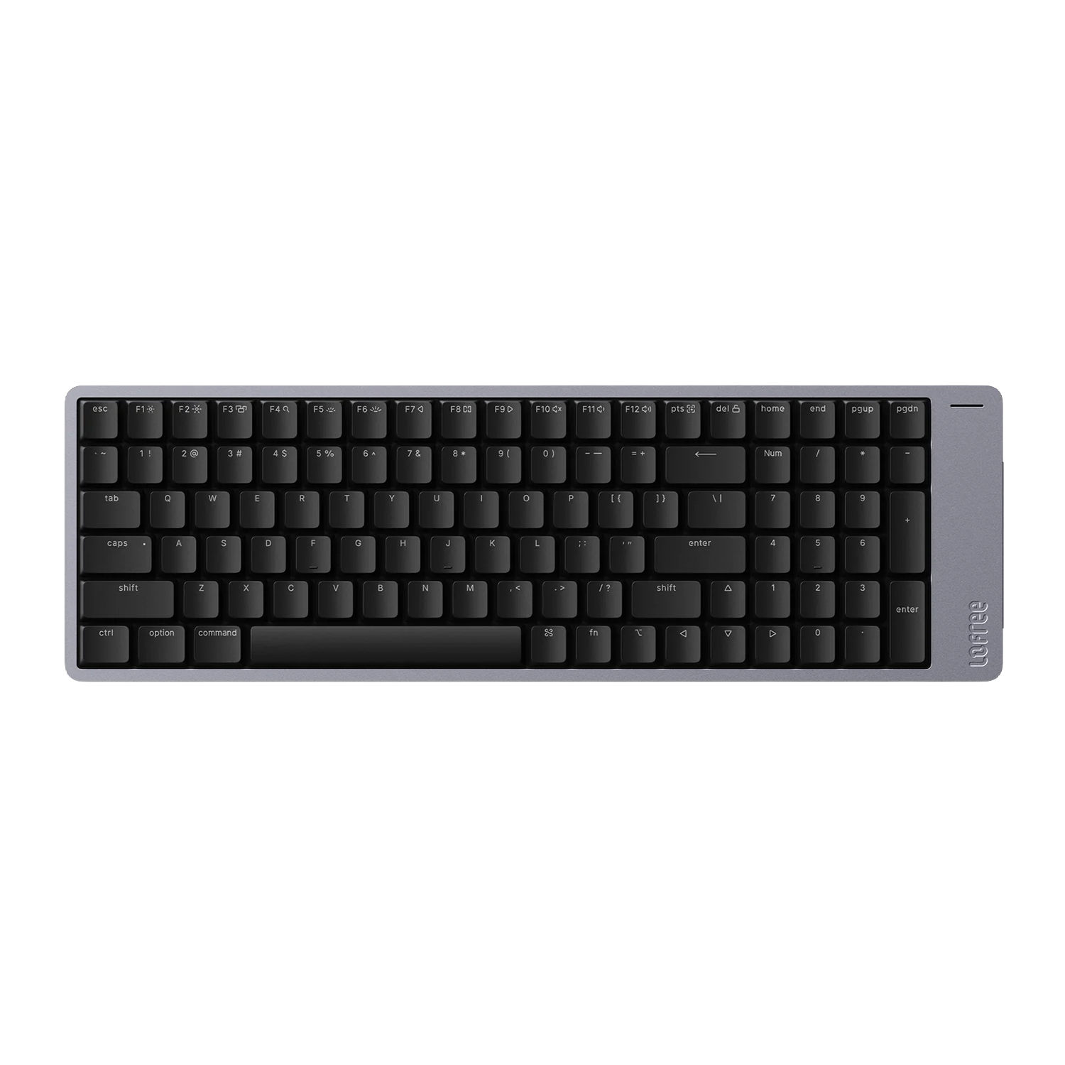 キーボード lofree flow2 100key Lofree Flow2 100 Alüminyum Mekanik Klavye