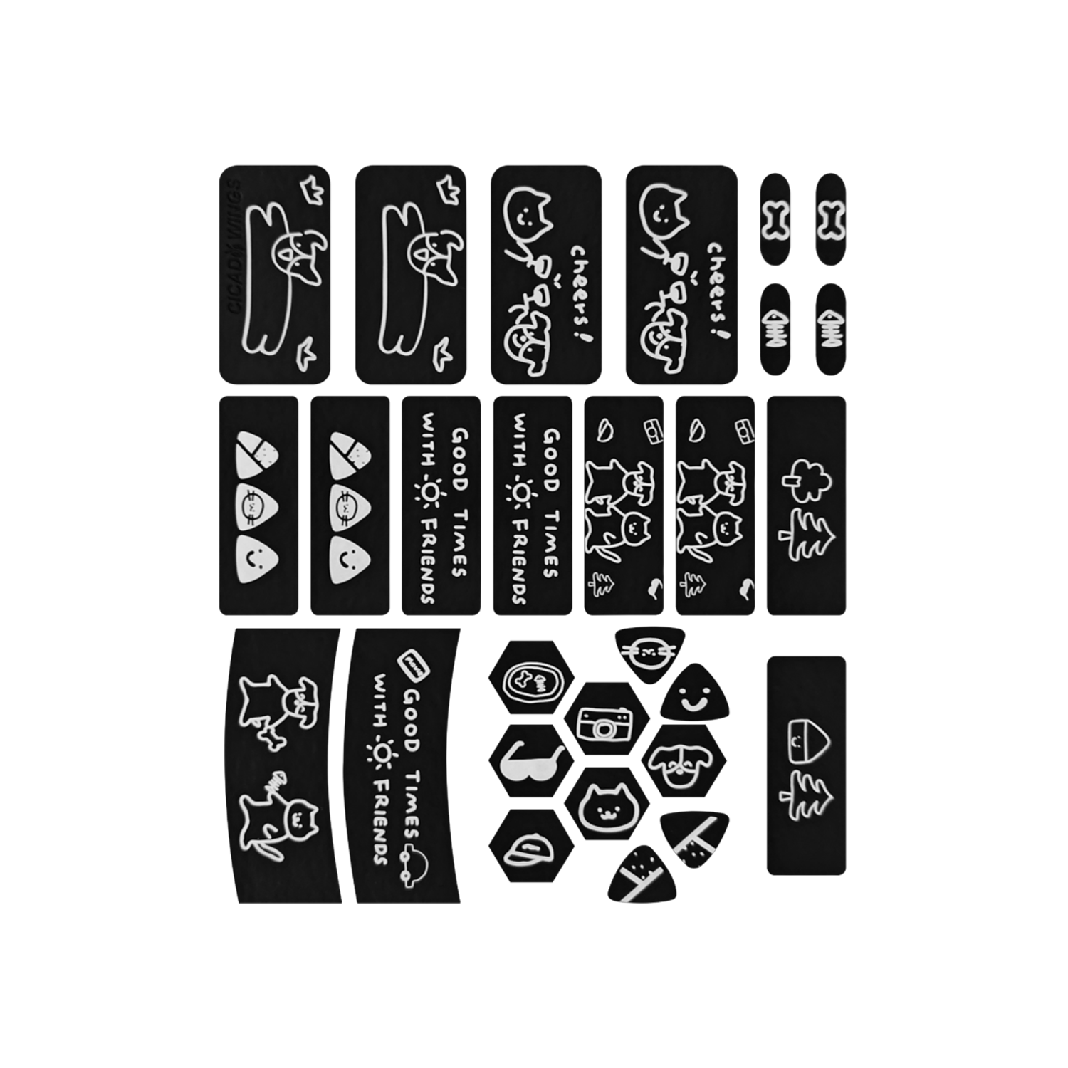 X-Raypad Cicada Wings V2 Universal Grip Tape