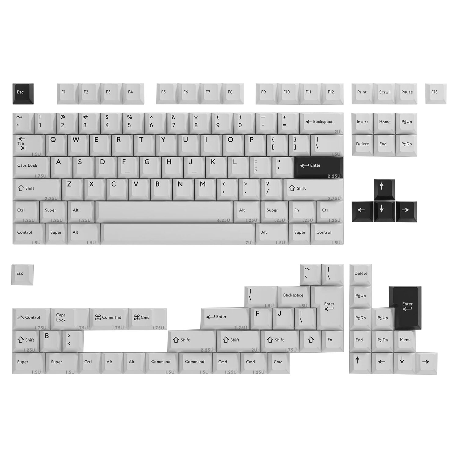 PBTfans BOW PBT Tuş Takımı