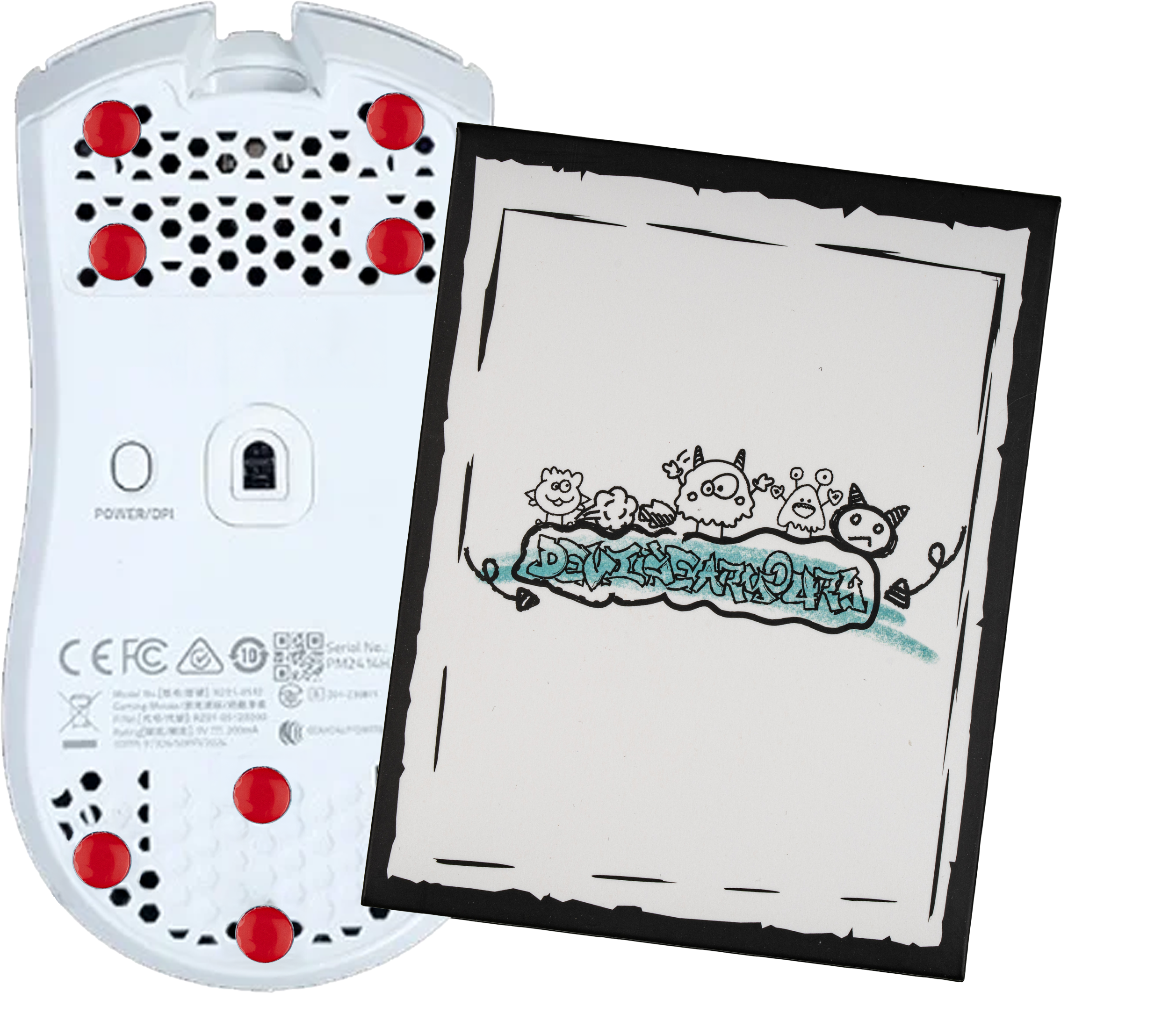 Device Armoury PTFE Mouse Skates
