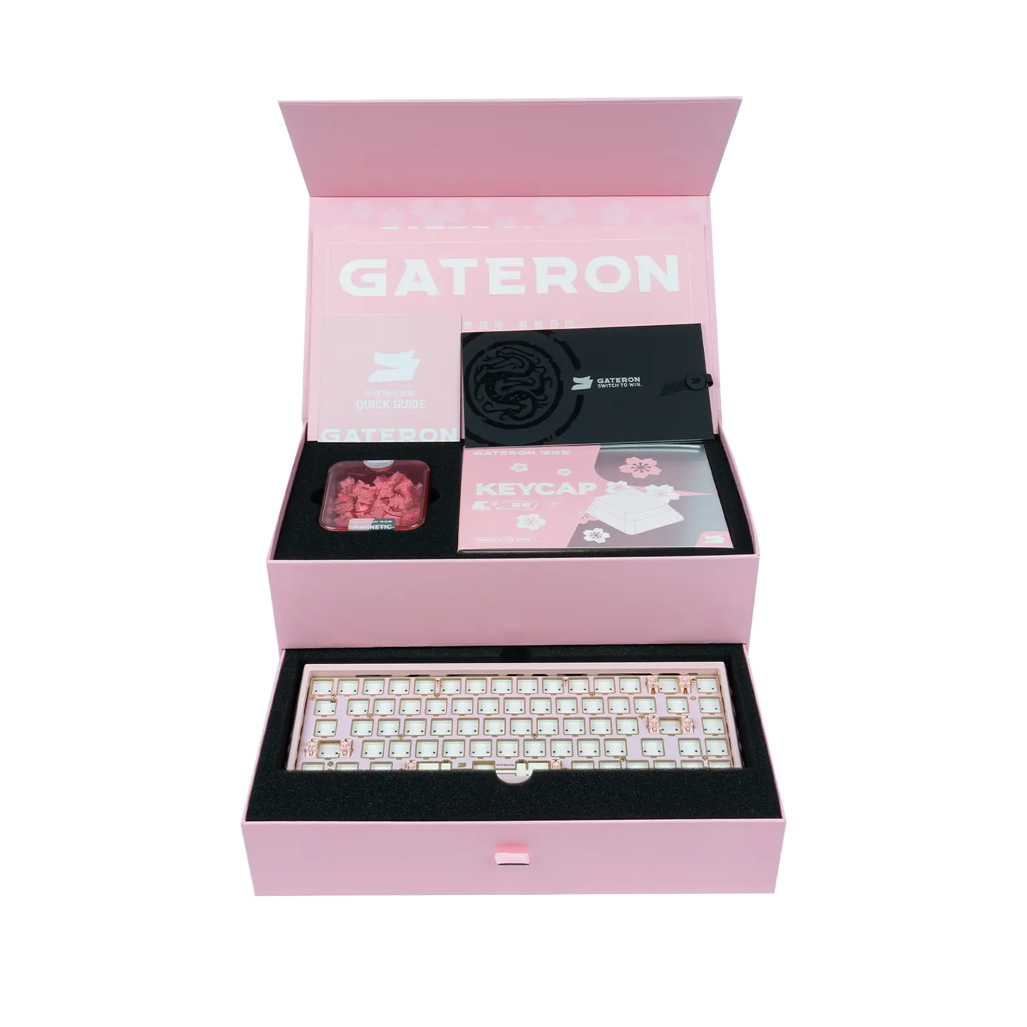 Gateron Fort68 Alüminyum Klavye (Manyetik Switch / HE)