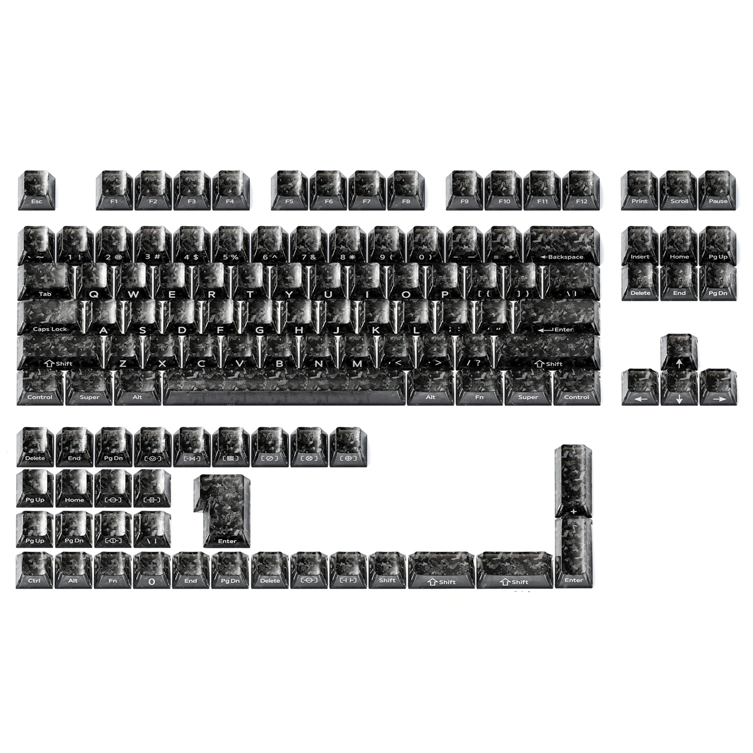 XVX Forged Carbon Tuş Takımı