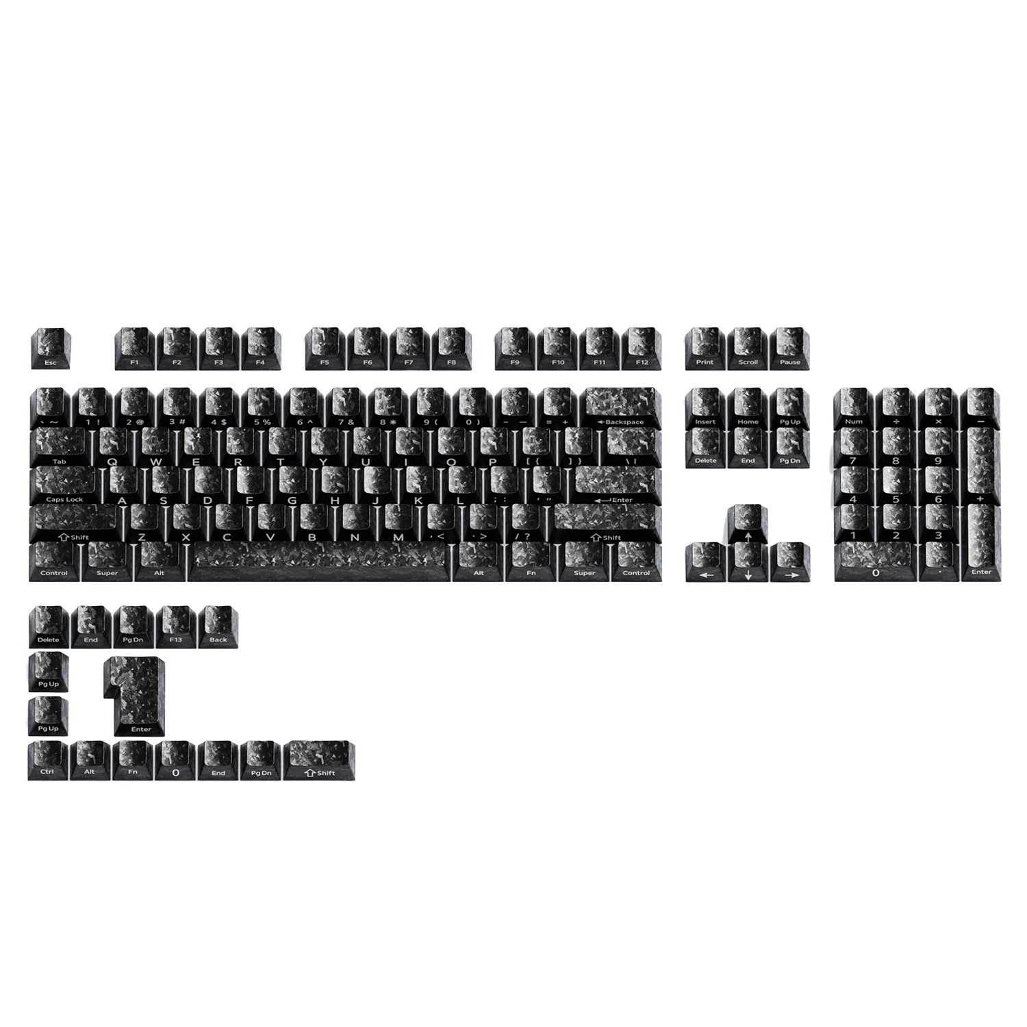 XVX Forged Carbon Tuş Takımı