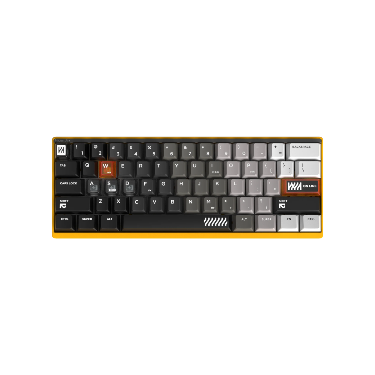 Luminkey Magger60 Alüminyum Klavye (Manyetik Switch / HE)