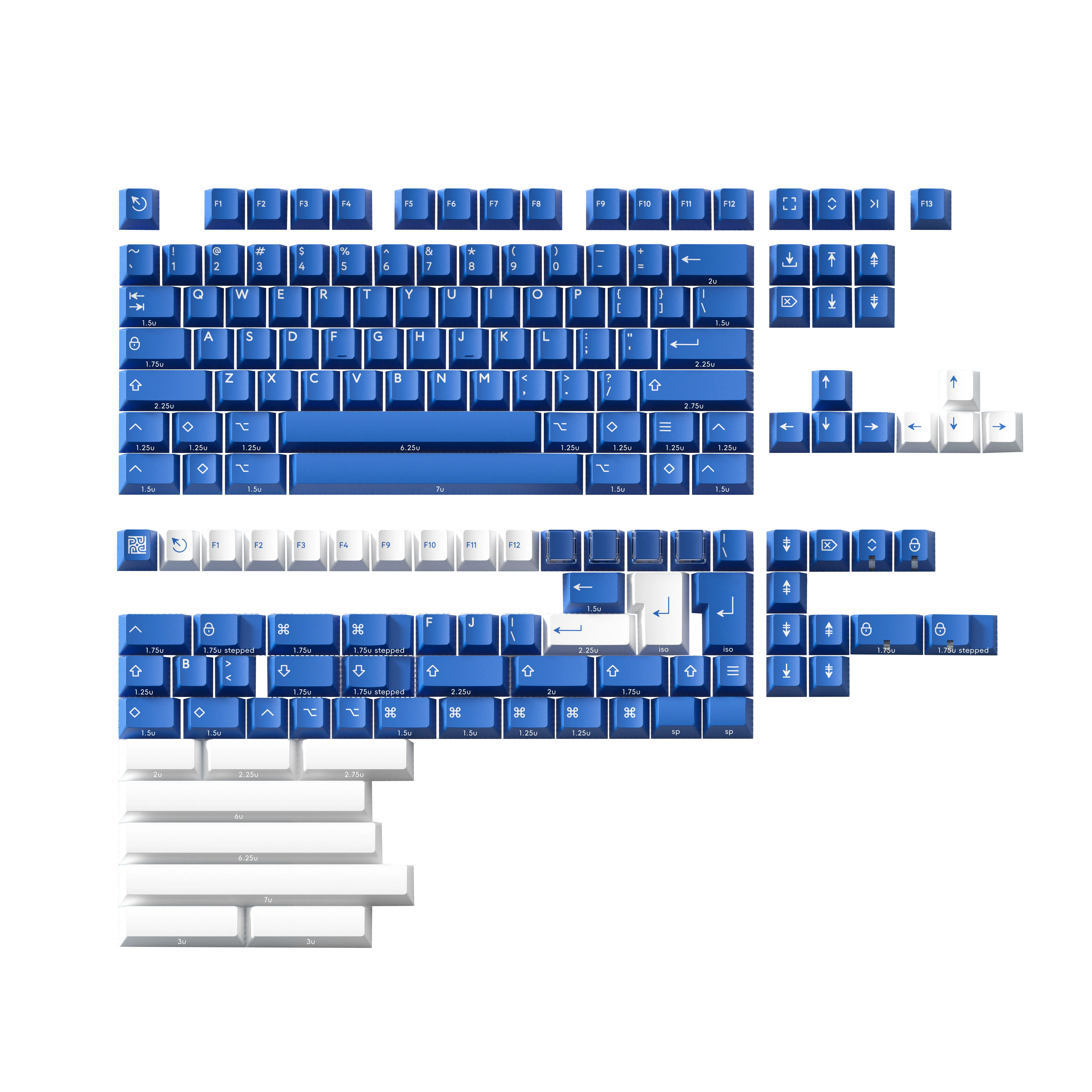 PBTfans Serenity Blue Tuş Takımı