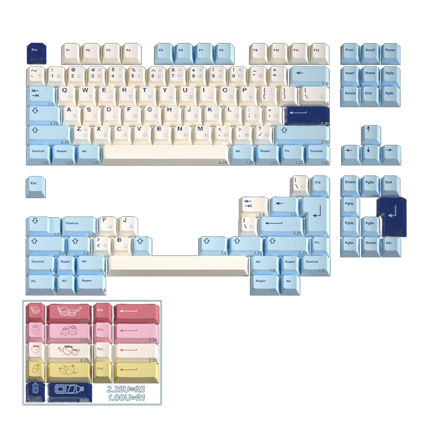 Milkyway Keys Sogurt R2 Tuş Takımı