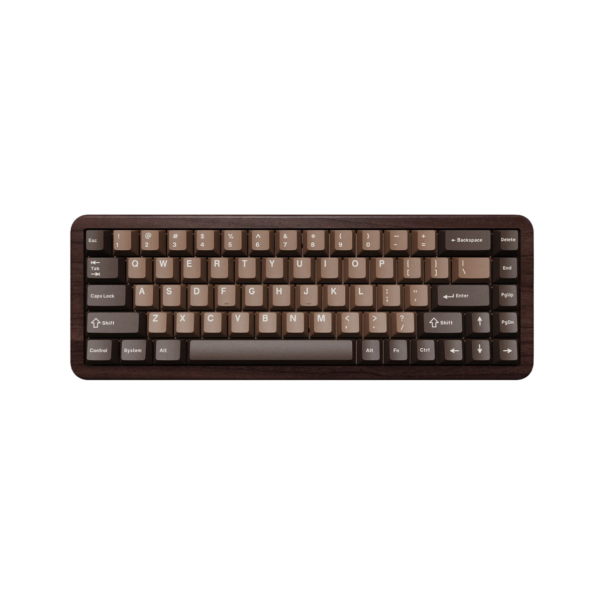YUNZII WOOD68 メカニカルキーボード 本体 YUNZII WOOD68 Mekanik Klavye