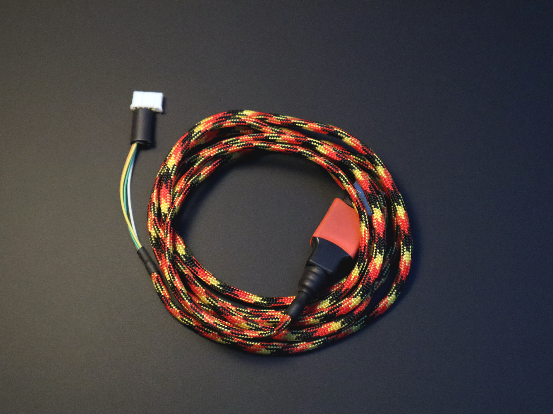 Wraith Customs Vintage Havana Paracord Kablo