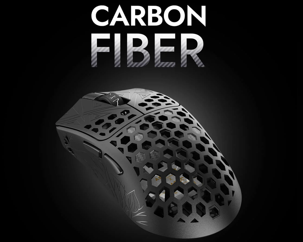 Arbiter Studio Akitsu Medium Karbon Fiber Wireless Mouse