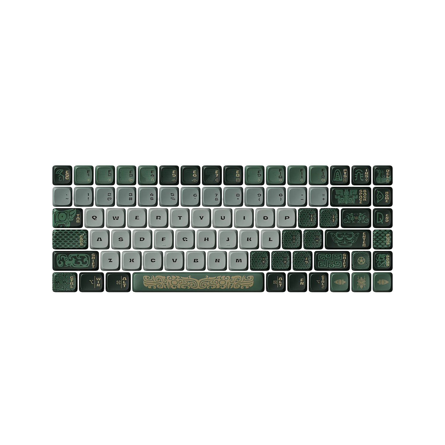 Lofree Bronze PBT Tuş Takımı