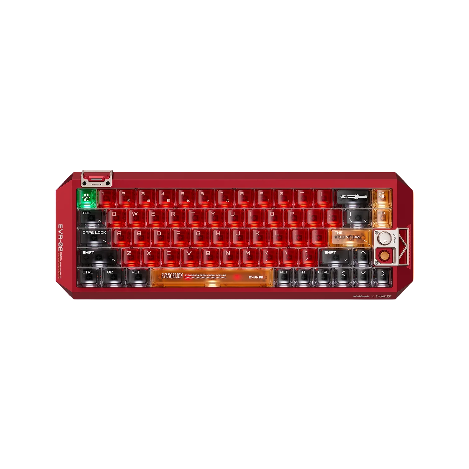 MelGeek Centauri60 [Asuka Edition] Alüminyum Klavye (Manyetik Switch / HE)
