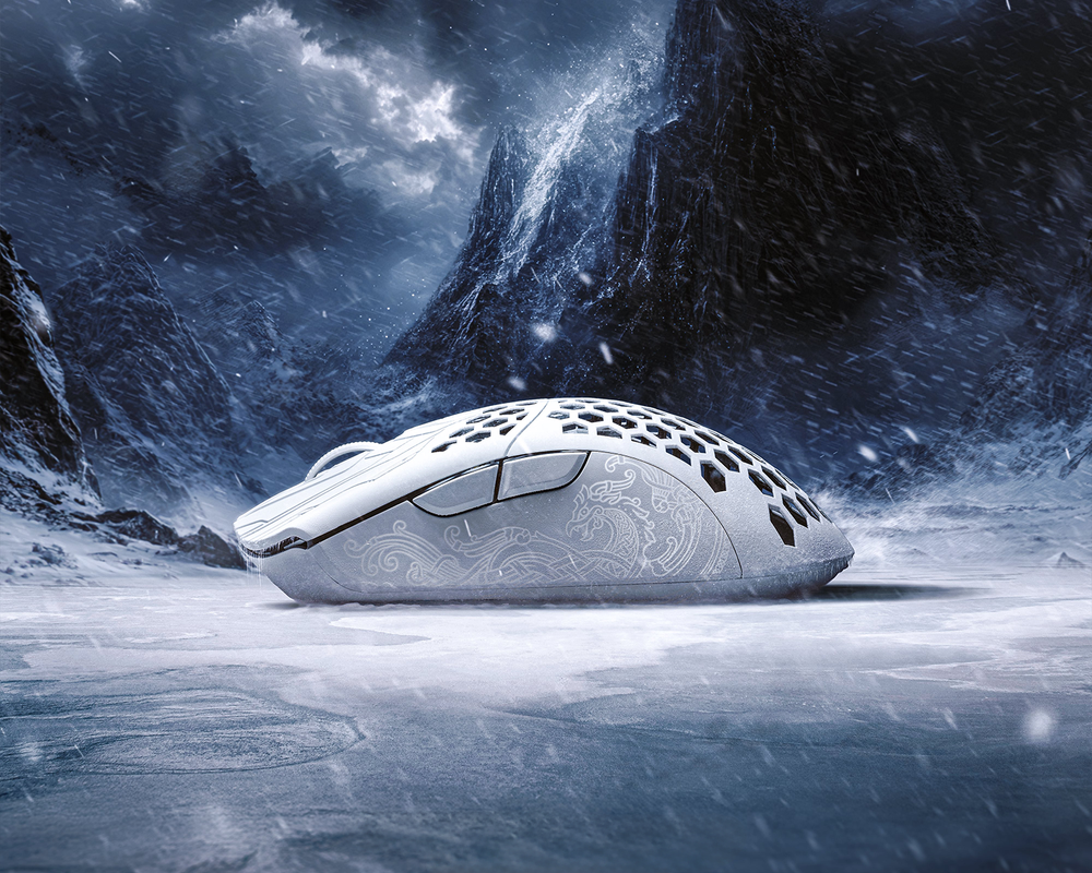 Finalmouse ULX Frostlord Karbon Fiber Wireless Mouse