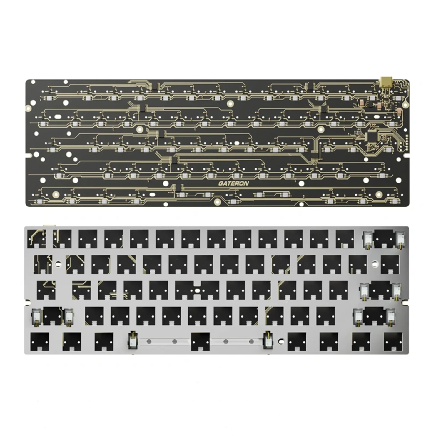 Gateron GT60 Pro Magnetic Keyboard PCB (Manyetik Switch / HE)