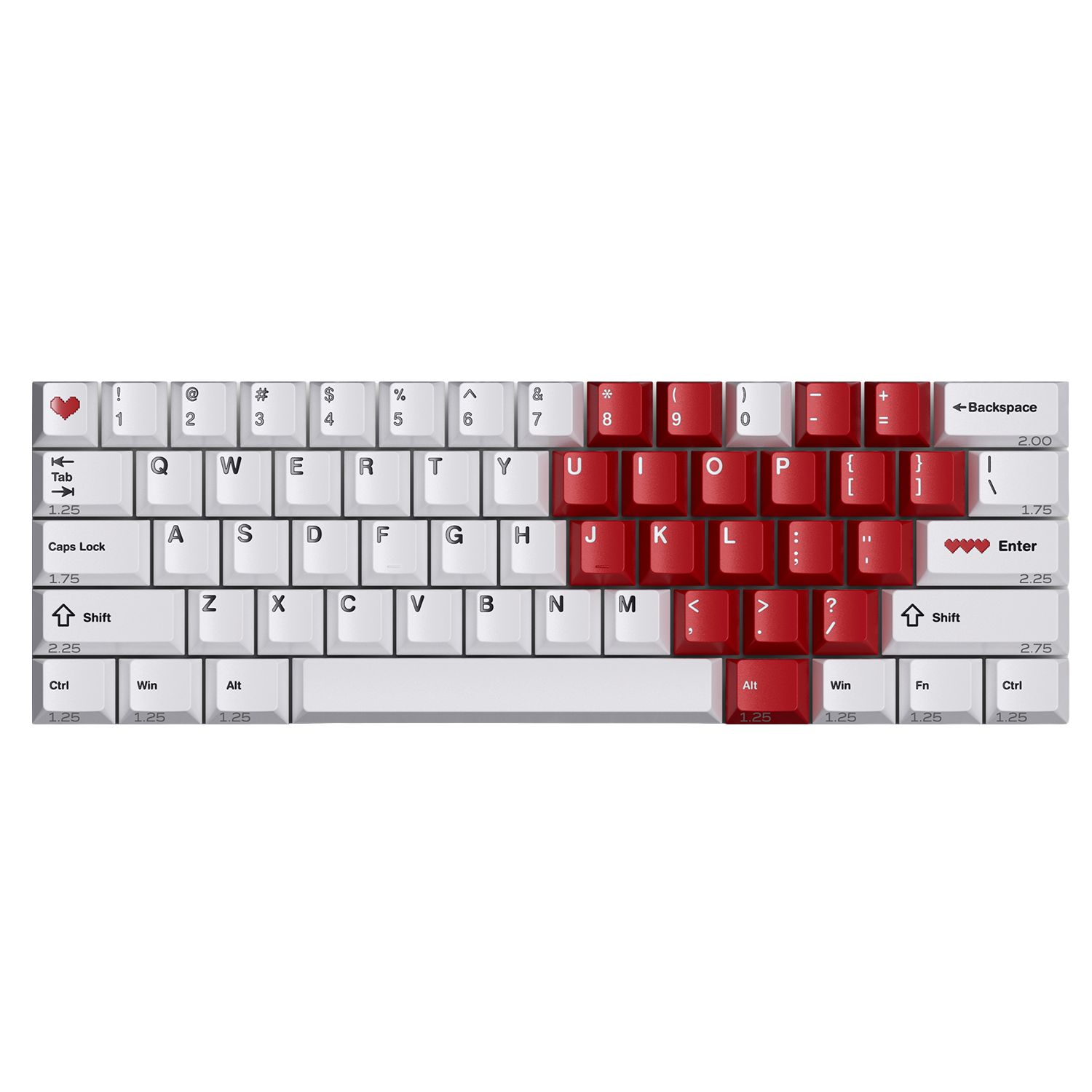 Wuque Studio MCAPS Alüminyum Tuş Takımı