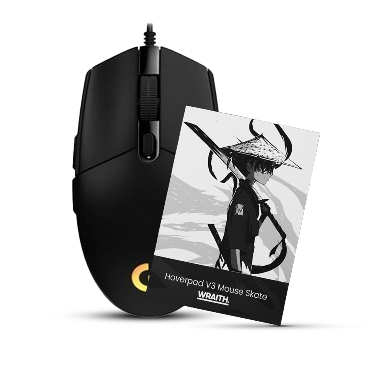 Logitech g203/g102 için Hoverpad V3 Mouse Skate