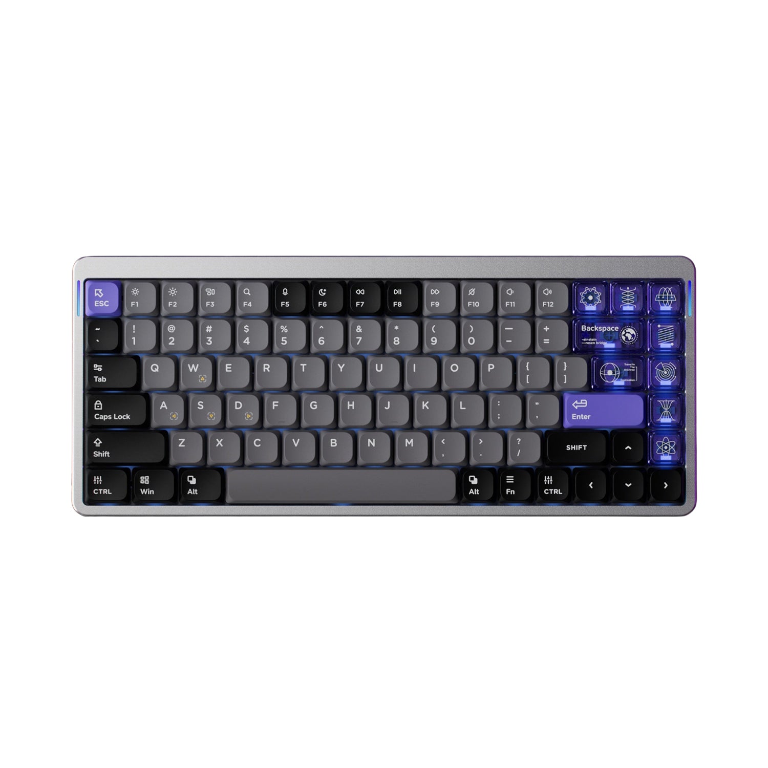 NuPhy Air75 HE Gateron Jade proスイッチ Nuphy Air75 HE Klavye (Manyetik Switch / HE)