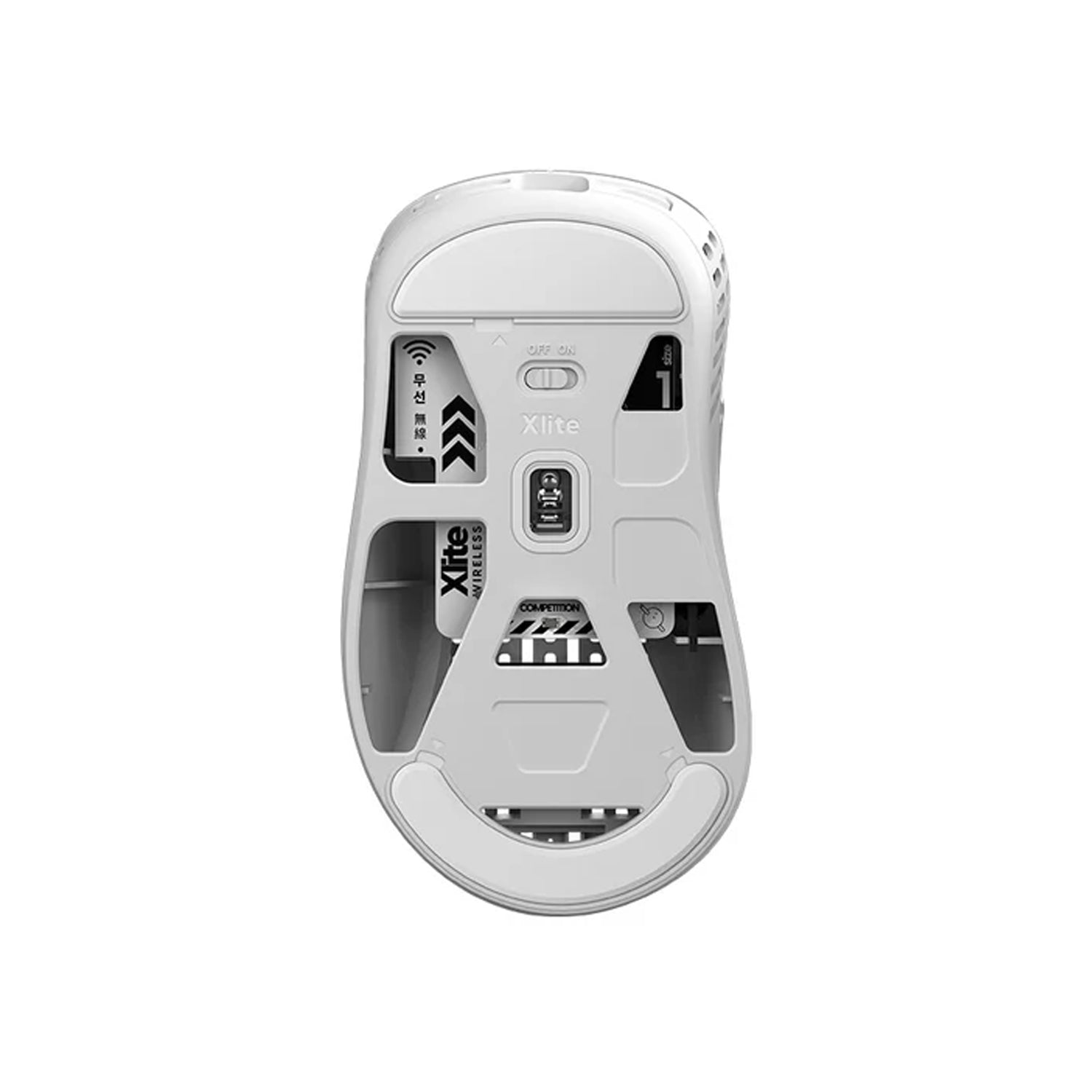 Pulsar Xlite V2 Mini White Wireless Mouse