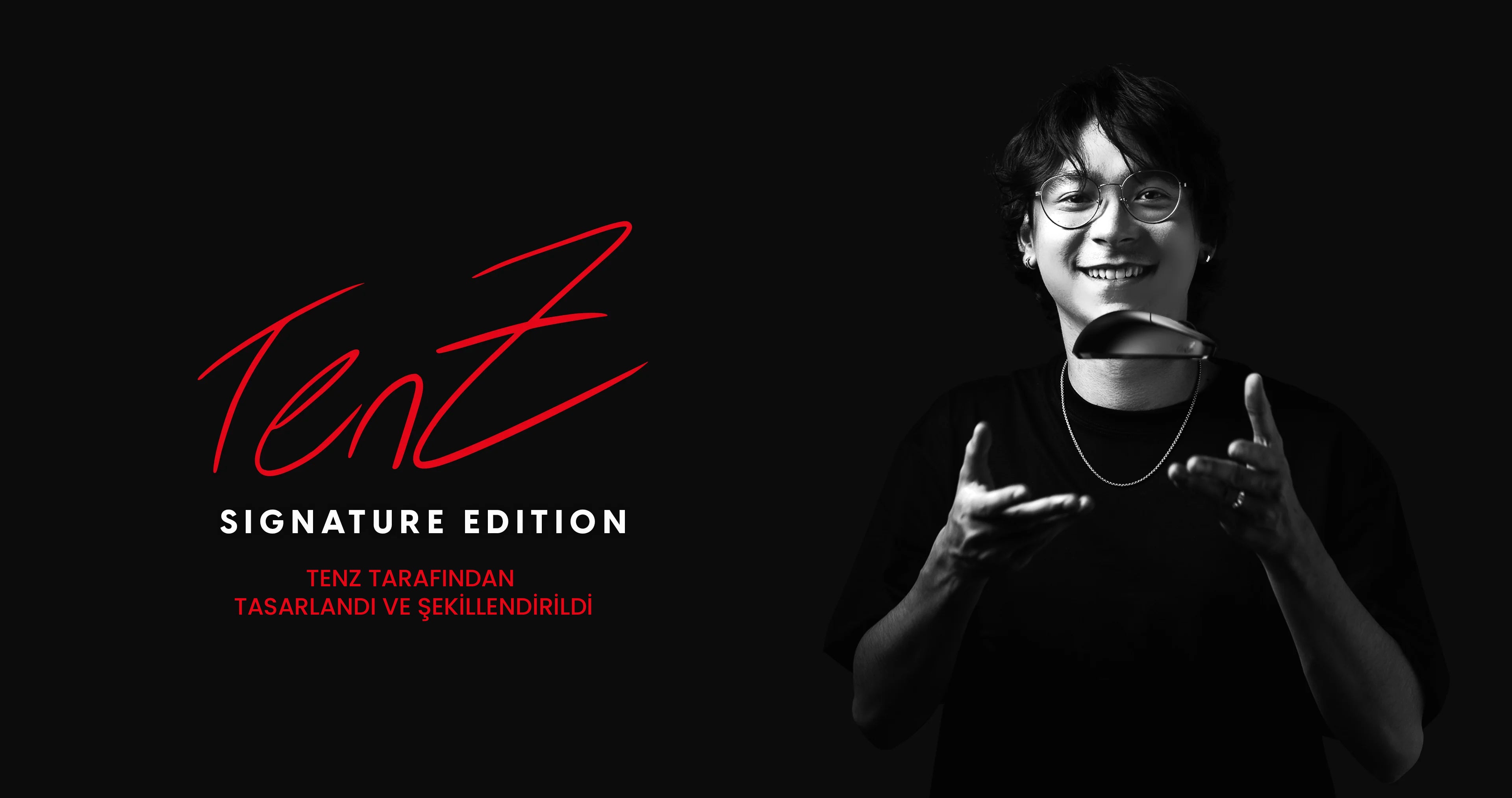 Pulsar TenZ Signature Edition Wireless Mouse