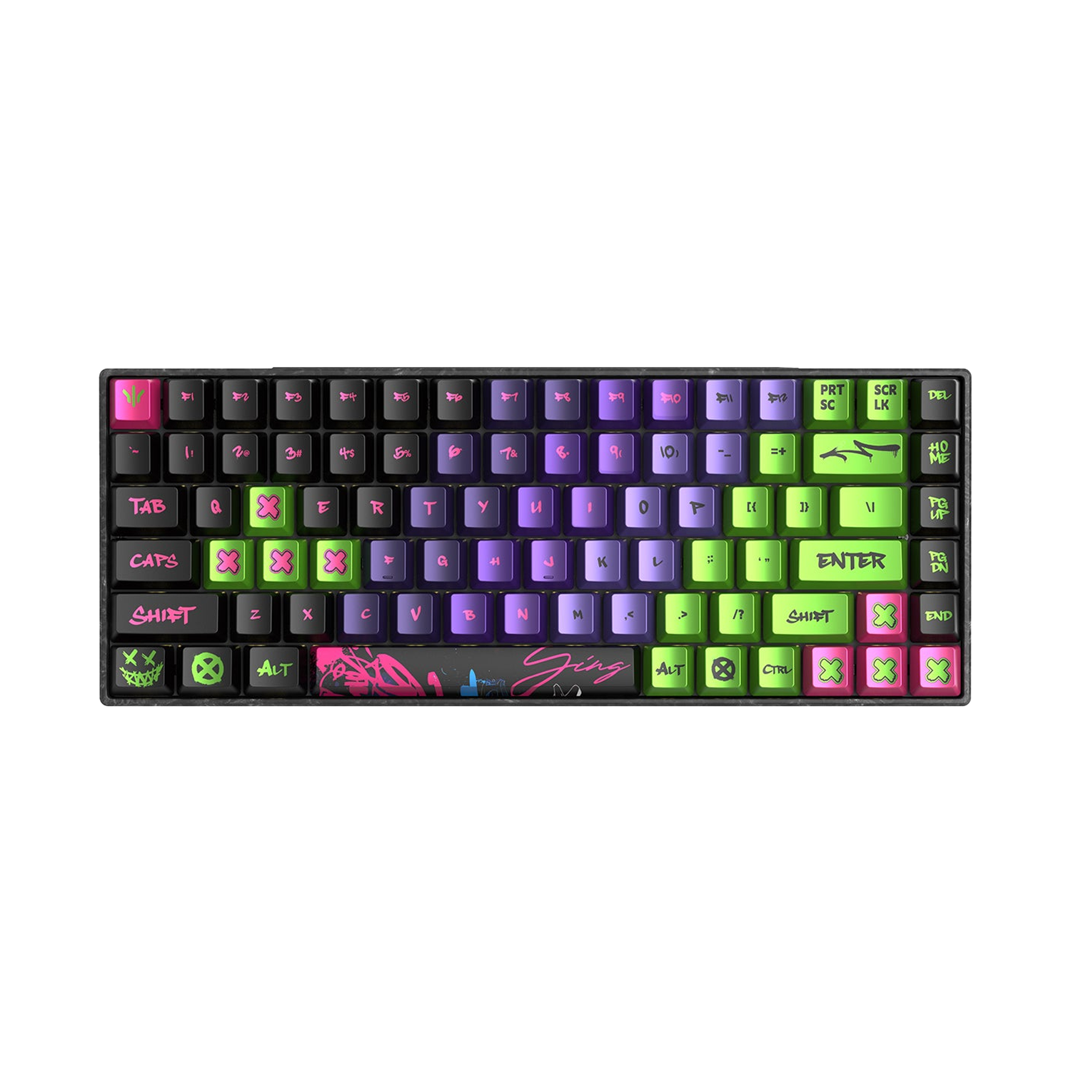 WLmouse Ying75 CF Klavye (Manyetik Switch / HE)
