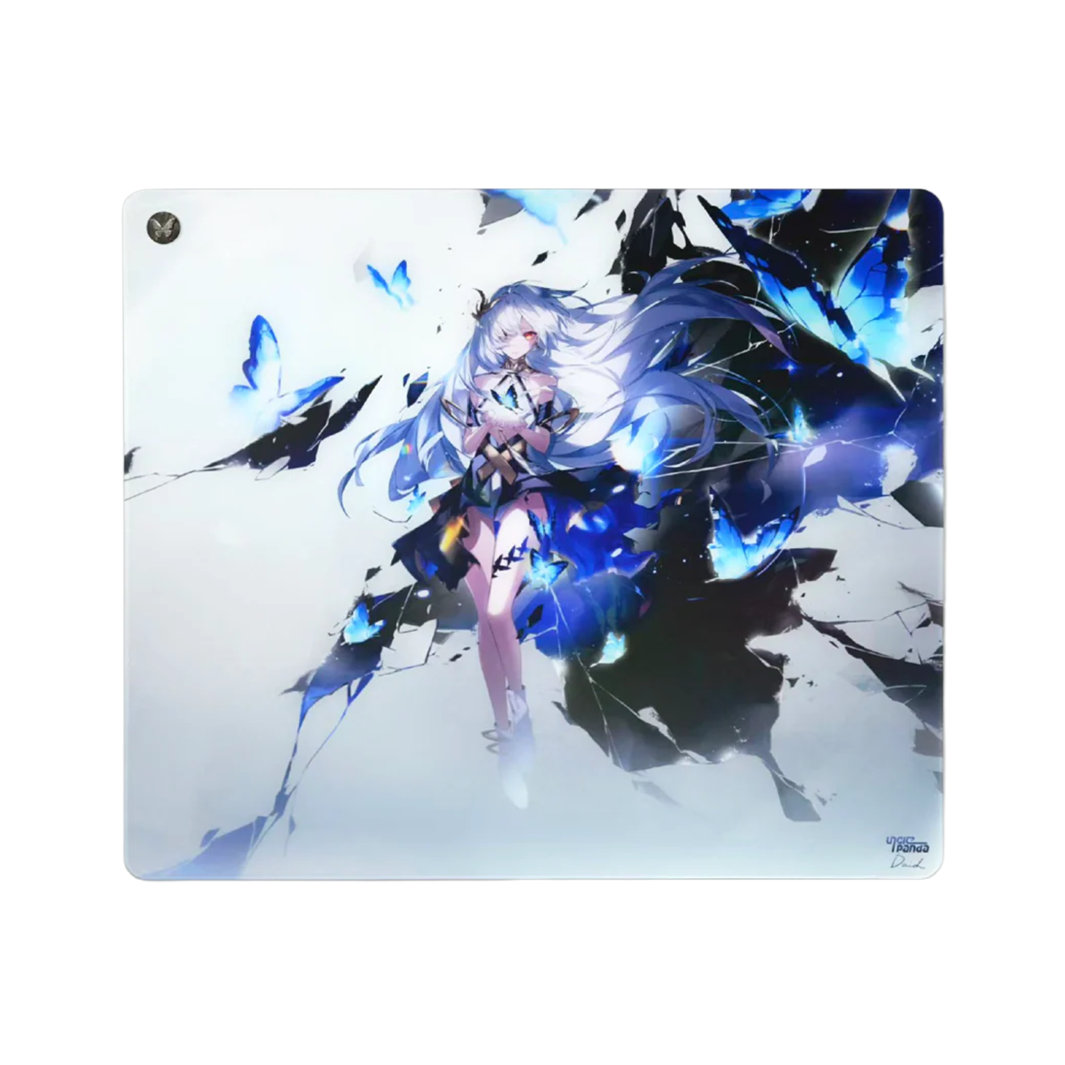 Uncle Panda Butterfly Ruin Cam Mousepad [Ön Sipariş]
