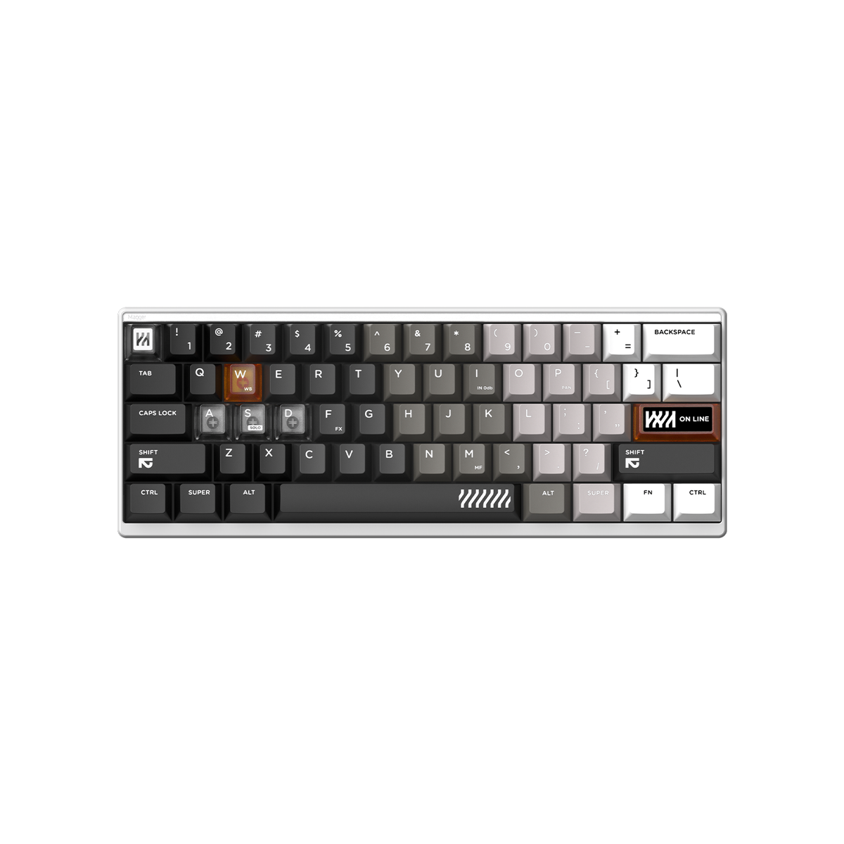 Luminkey Magger60 Alüminyum Klavye (Manyetik Switch / HE)
