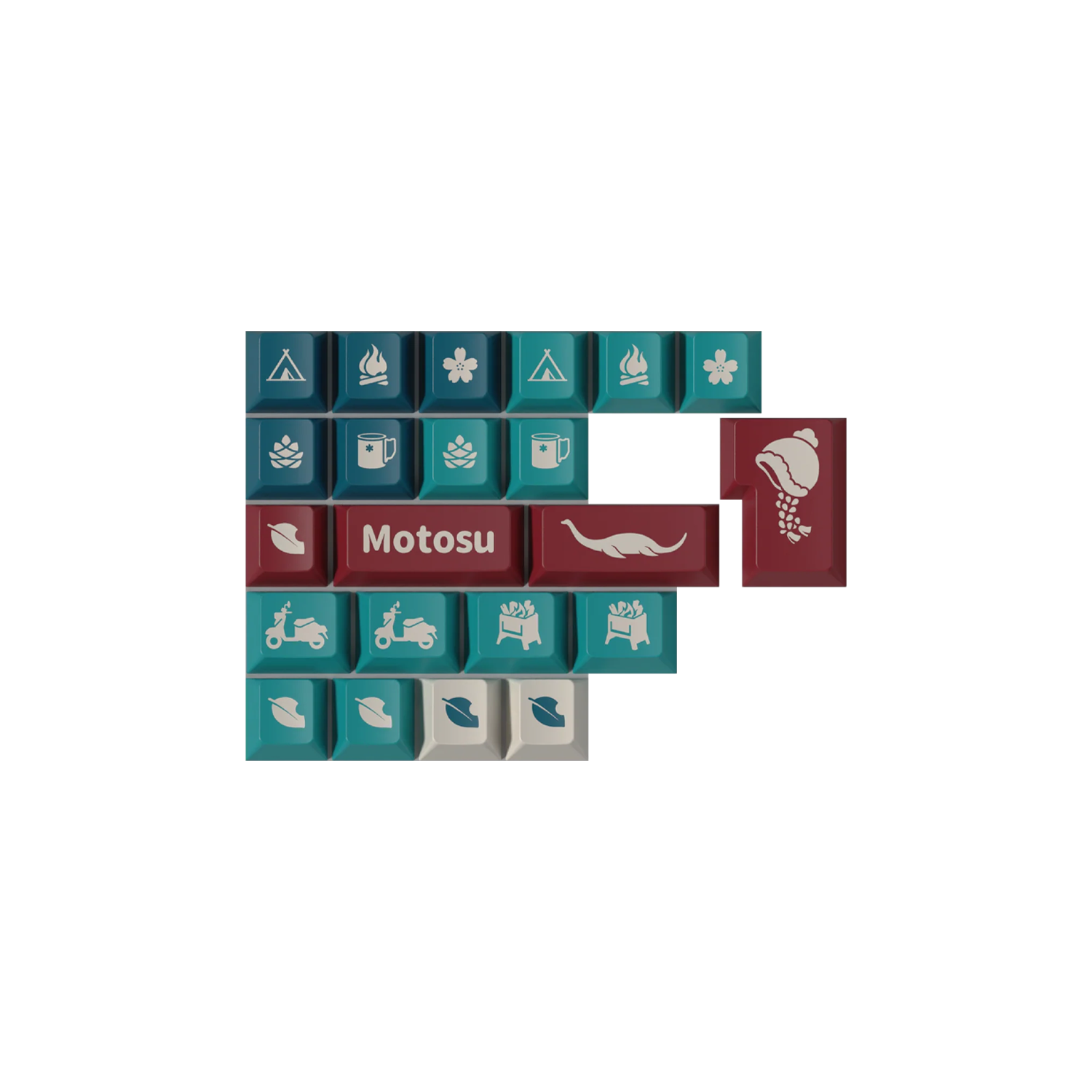 Key Kobo Lake Motosu Tuş Takımı