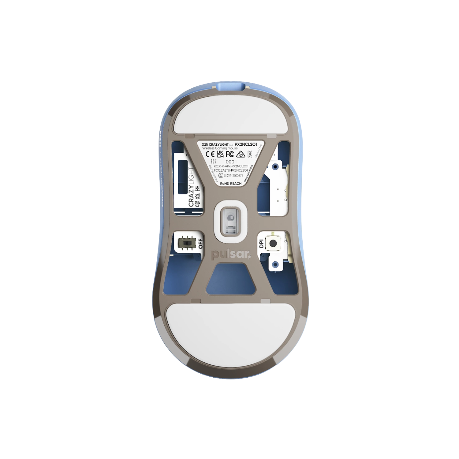 Pulsar X2N CrazyLight Wireless Mouse