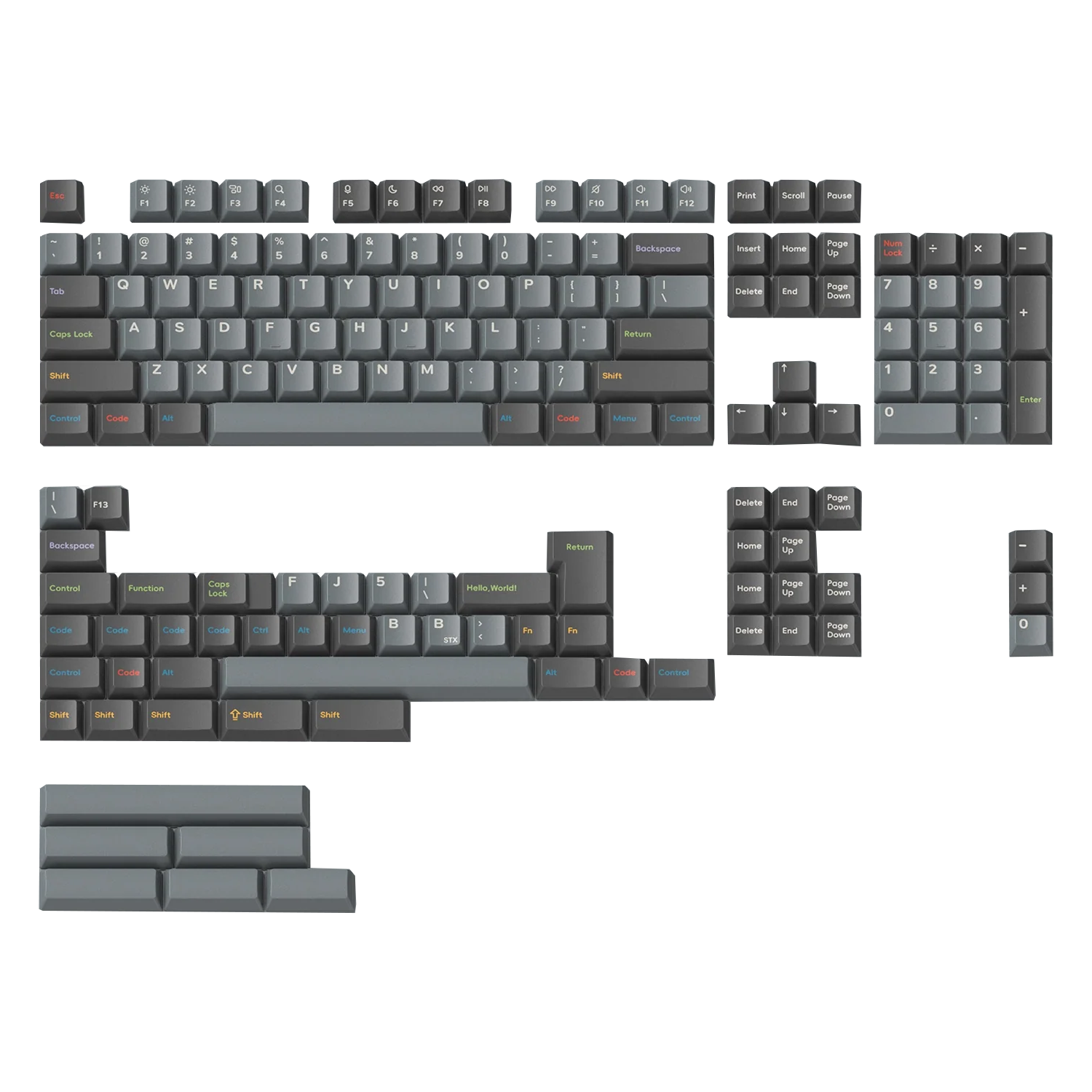 NuPhy Oblivion PBT Tuş Takımı