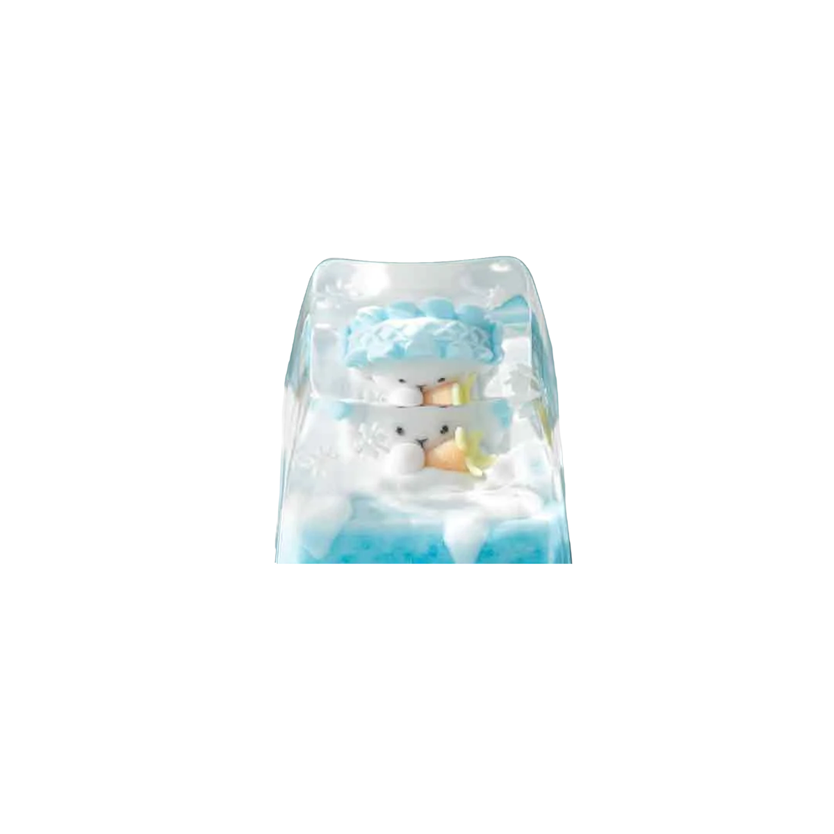 KEYMOJI STUDIO Snow World Tuş Başlığı