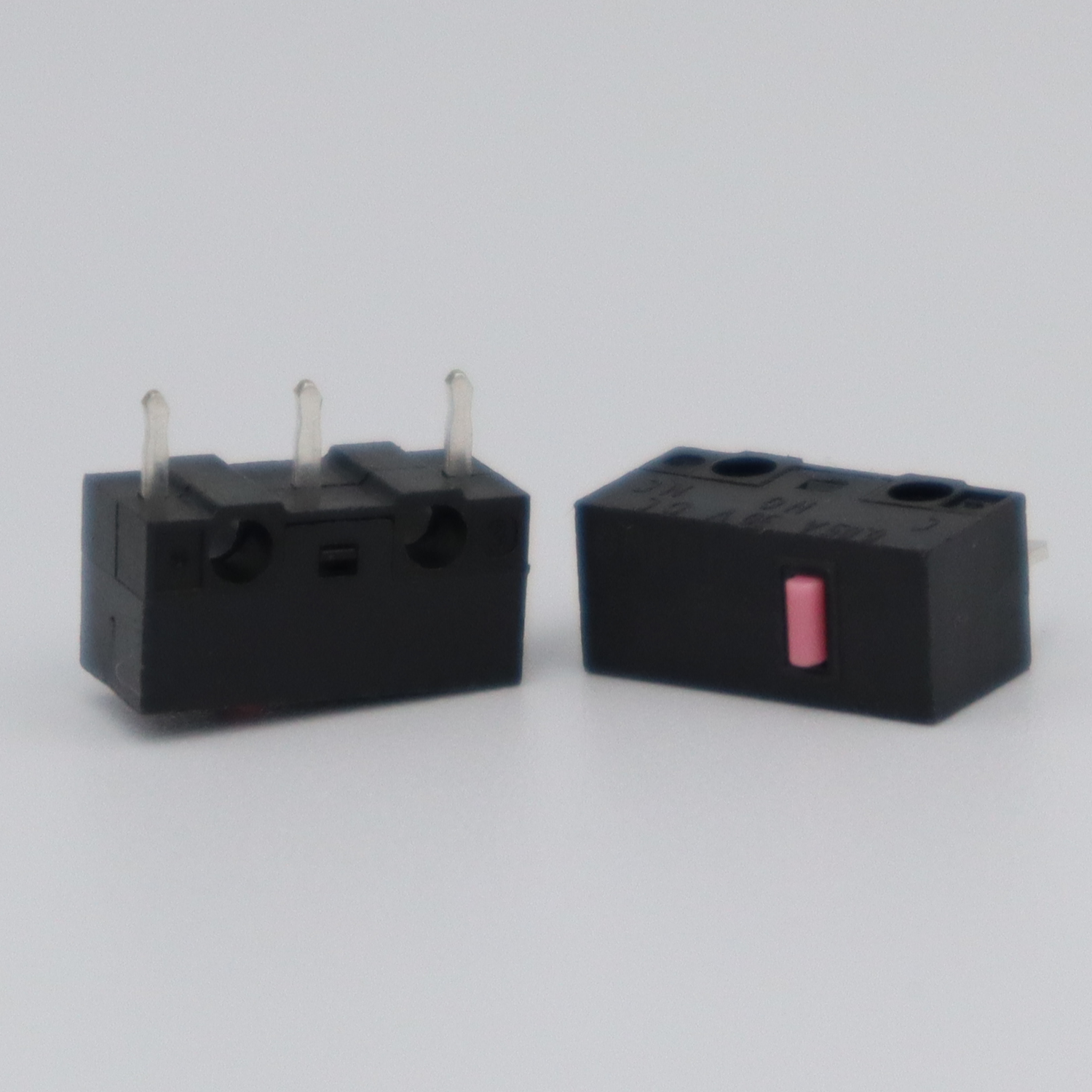Huano Black Shell Pink Dot Mouse Switch (2 adet)